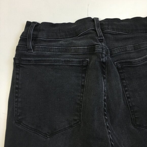 FRAME Fletcher Wash Le Nouveau Straight Raw Edge Hem 5 Pocket Jeans - Picture 11 of 12